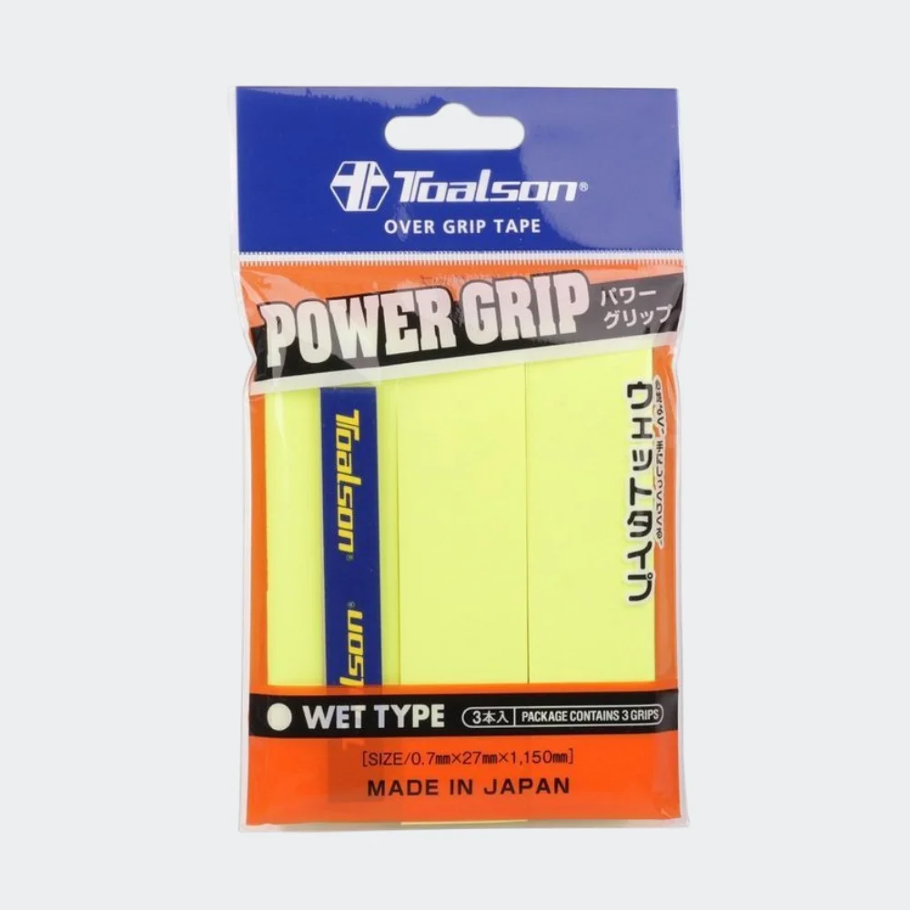 Raketės overgrip Toalson Power Grip Light Yellow