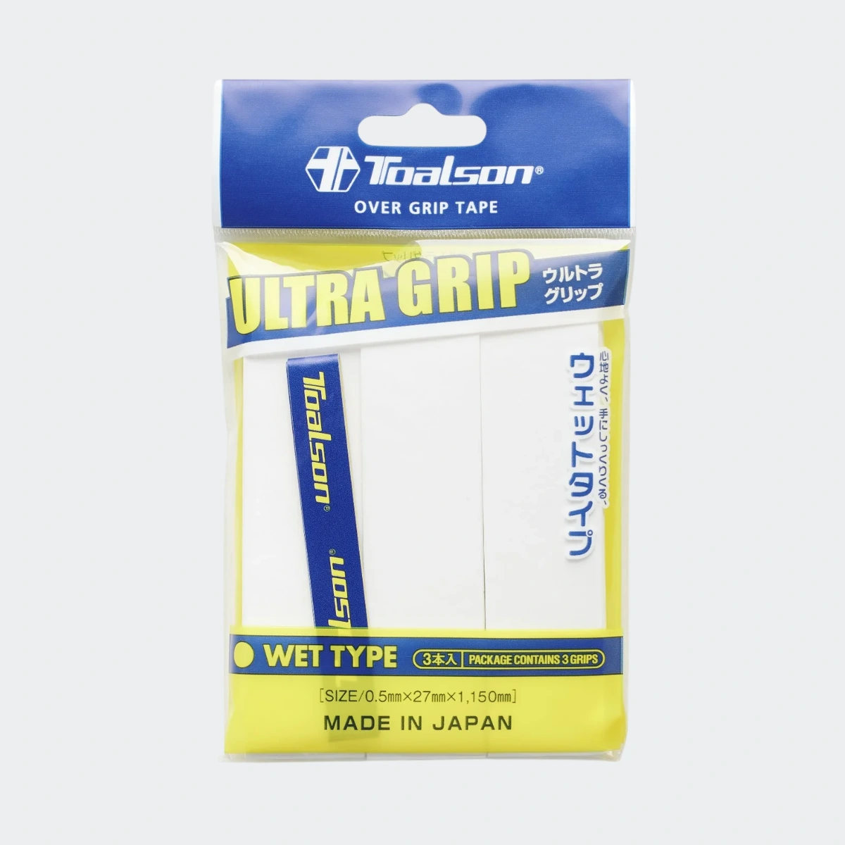 Toalson Ultra Grip White 3 raketės overgrip