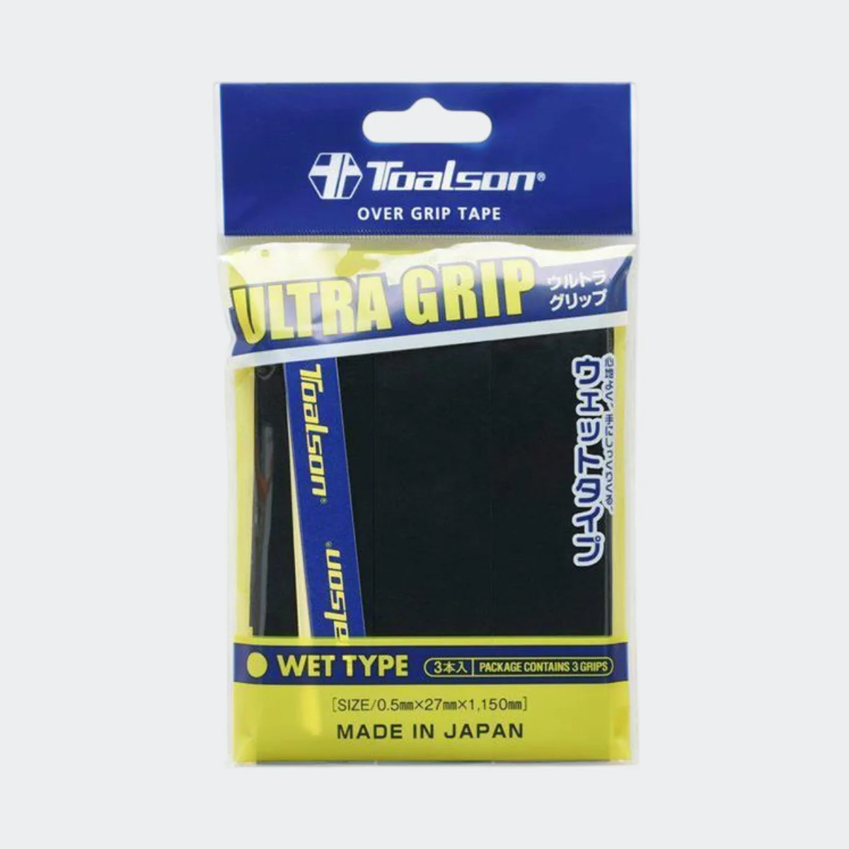 Toalson Ultra Grip Black 3 raketės overgrip