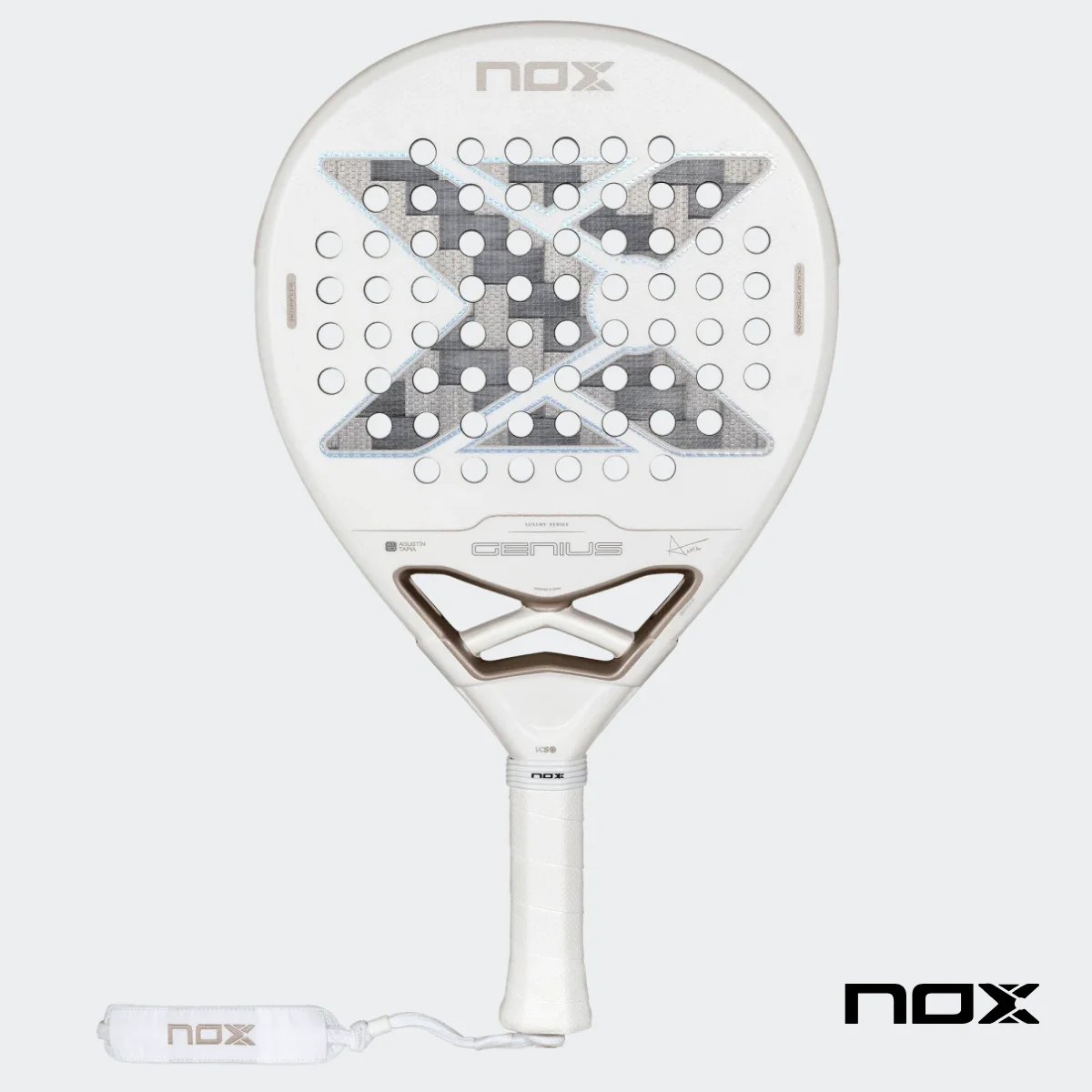 NOX Genius 12K Alum XTREM Lite 2027 padelio raketė