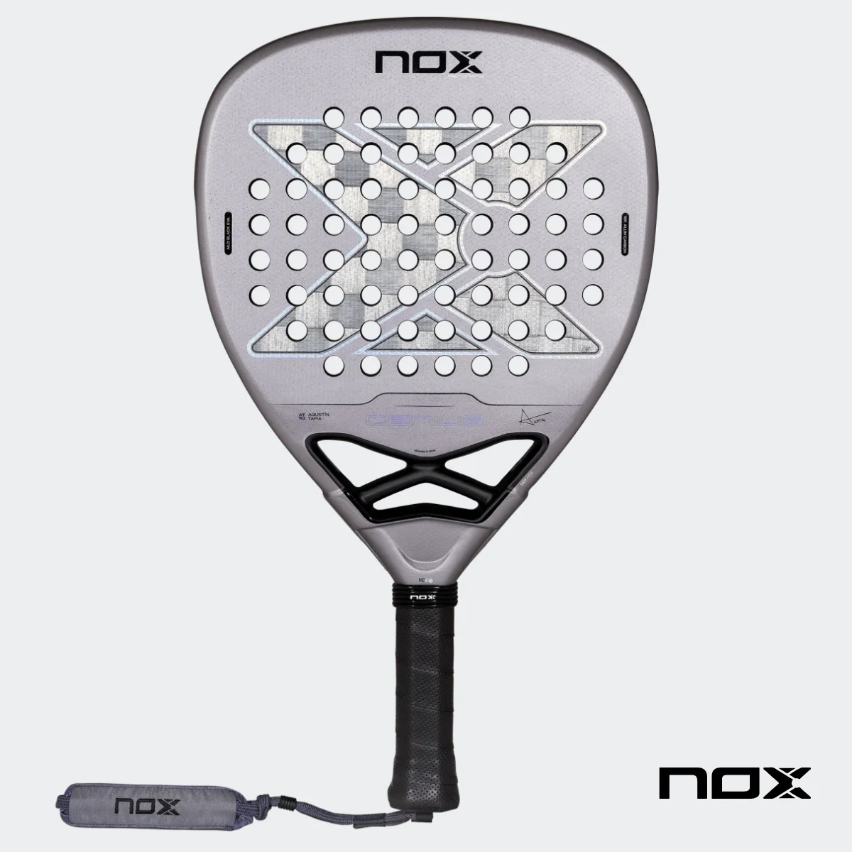 NOX Genius Attack 18K Alum 2027 padelio raketė